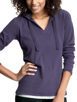 Cozy rib hoodie
