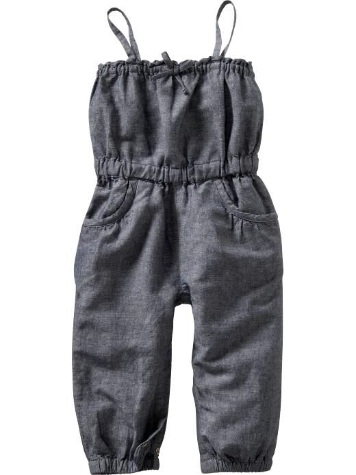 Gap Chambray denim romper