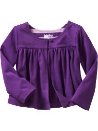 Knit swing cardigan