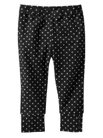 Button cuffed leggings