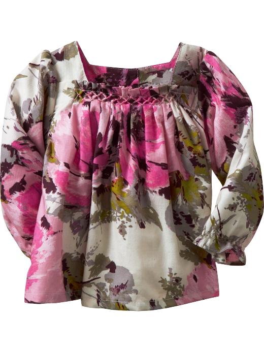 Gap Floral smock top