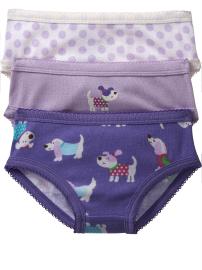 Puppy underwear (3-pack)