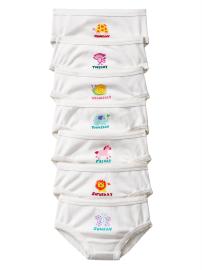 Days of the week underwear (7-pack)