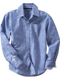 Jacquard skull shirt