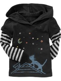 2-in-1 Halloween graphic hoodie