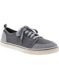 Gray sneakers