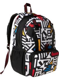 Printed senior backpack