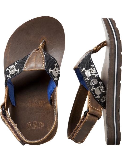 Gap Skull flip flops