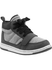 Hi-top sneakers