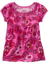 Butterfly smock top
