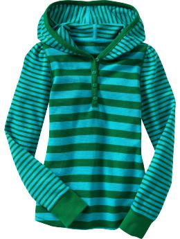 Mixed stripe hoodie