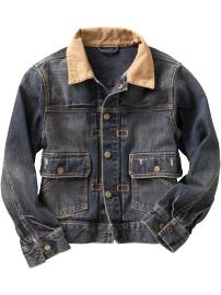Denim worker jacket