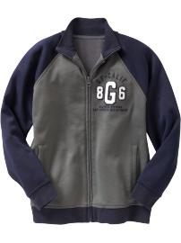 Patch track jacket