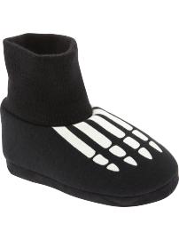 Skeleton slippers