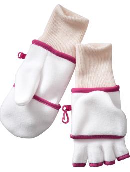 Pro fleece convertible mittens