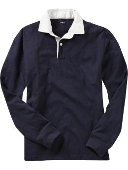 Long-sleeved rugby polo