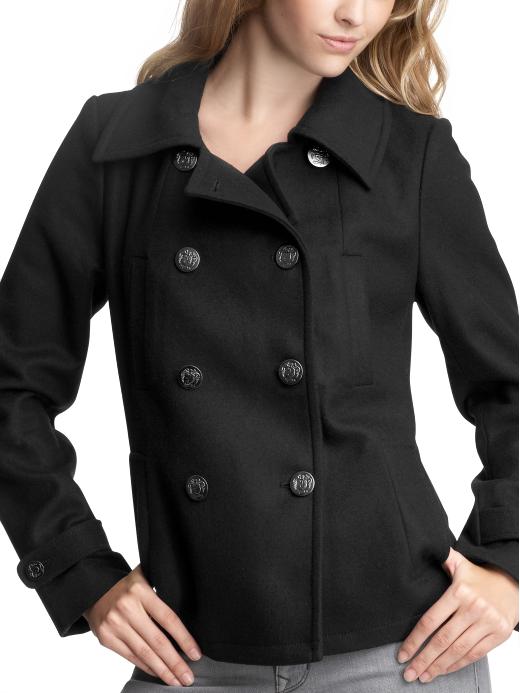 Just saw this Wool Peacoat the other night in GAP. Absolutely ADORE it! The buttons really make 