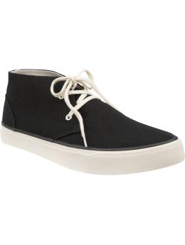 Canvas chukka sneakers