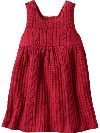 Cable knit jumper dress