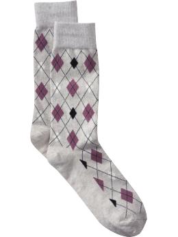 Mini argyle socks