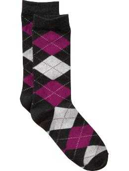 Classic argyle socks
