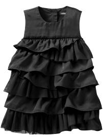 Asymmetrical tiered dress