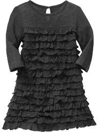 Ruffle front dress