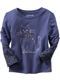 2-in-1 fashion graphic T