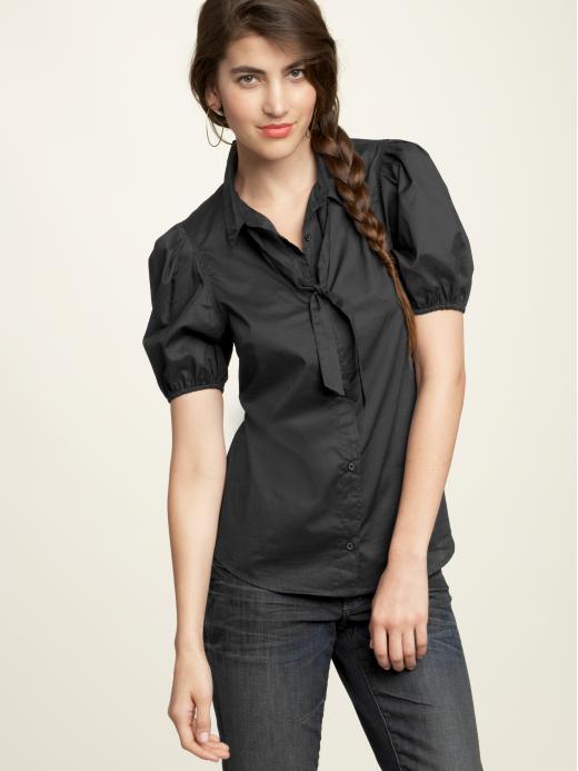 Gap Puff Sleeve Blouse Womens Short-Sleeved Shirts Size 0 2 4 68 10 12 14 16 18 20 Gap Puff Sleeve Blouse Womens Short-Sleeved Shirts Size 0 2 4 68 10 12 14 16 18 20