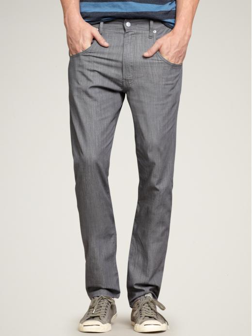 Gap Mens Drop Crotch Skinny Jeans (Dolphin Gray Wash)