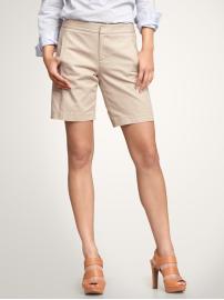 Clean front Bermuda shorts