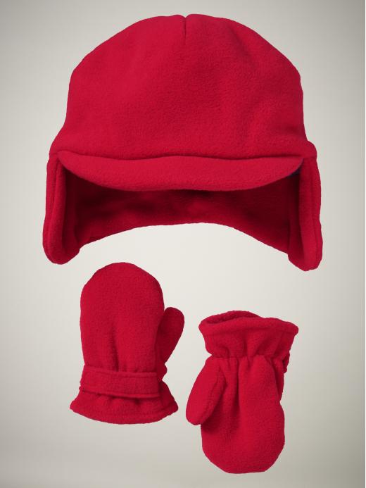 Gap Fleece Hat & Mittens