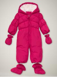 Warmest puffer snow suit