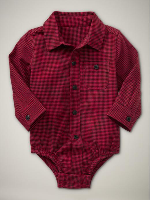 Gap Mini Houndstooth Bodysuit