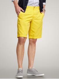 Flat front shorts