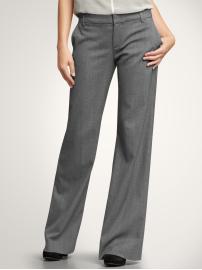 Wide leg trouser pants