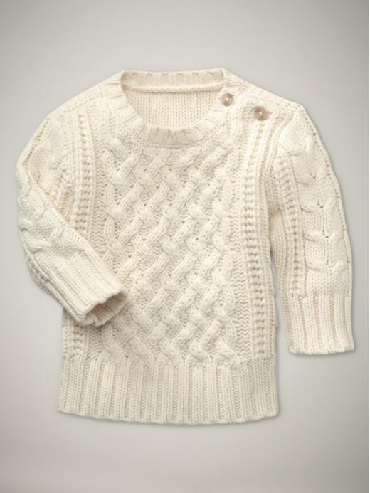 Gap Cableknit Button Sweater