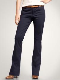 Sateen skinny boot pants