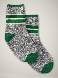 Marled cabin socks