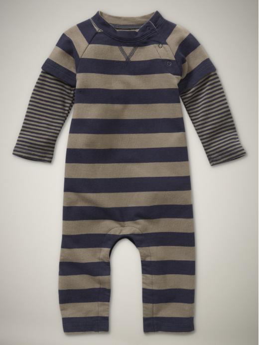Gap Contrast Striped Onepiece
