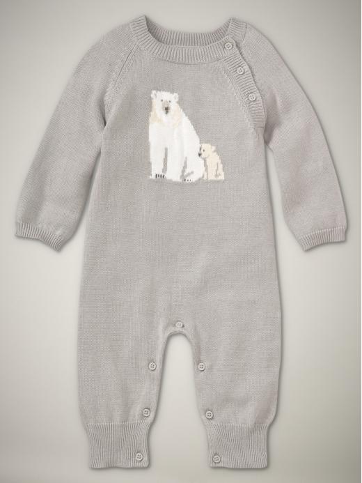 Gap Intarsia Animal Onepiece
