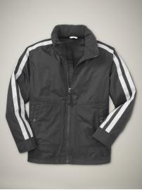 Striped active jacket