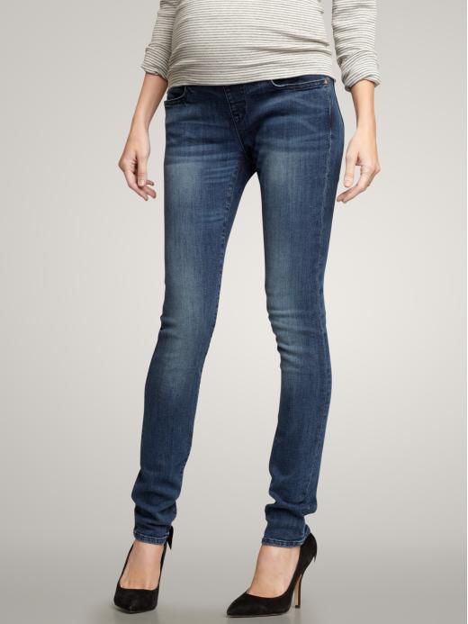 Gap 1969 Nude Full Panel Always Skinny Jeans
