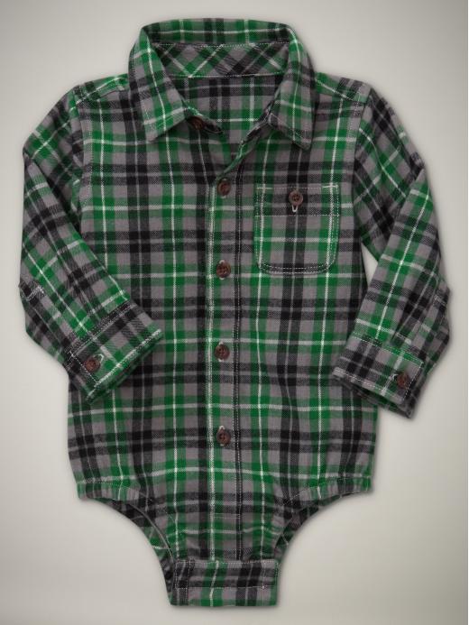 Gap Plaid Bodysuit