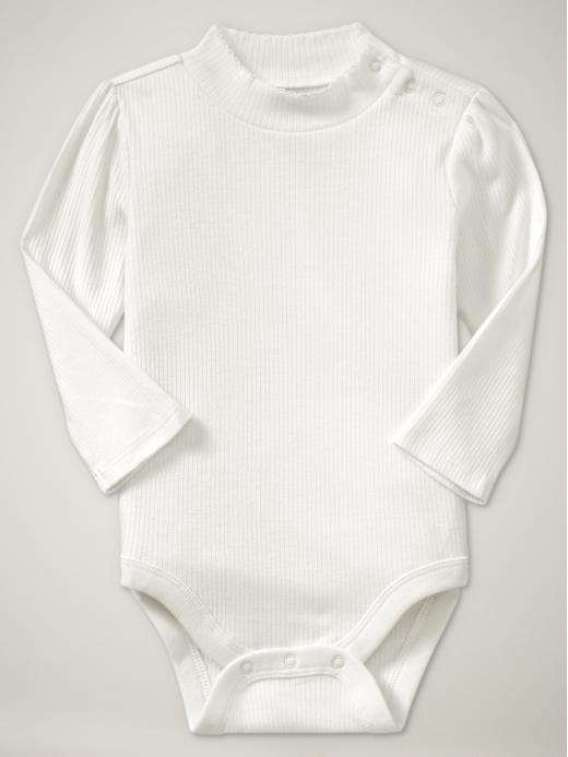 Gap Ribbed Mockneck Bodysuit