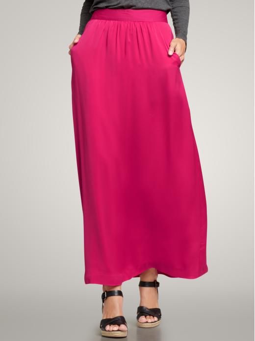 Gap Gathered Long Skirt