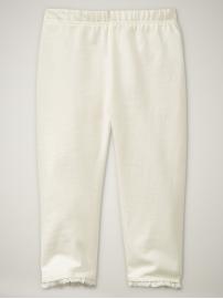 Lace-trim legging