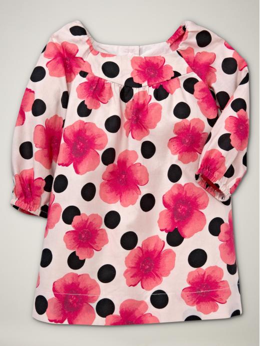 Gap Floral And Dot Frock