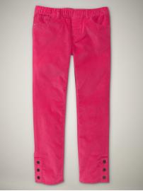 Velvet capri pants