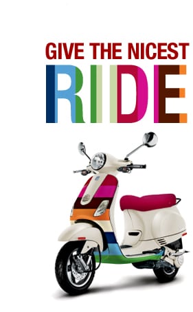 Vespa USA and clothing chain The Gap have announced a new special edition Vespa USA and clothing chain The Gap have announced a new special edition